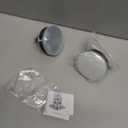 Hibbent 2 Pack All Metal Upgraded Bathroom Sink Stopper, Universal Pop Up Sink Drain Strainer, Brass Bullet Core Push Type Sink Stopper for 1.1''~2.3''' Basin, Anti Clogging Drain Filter, Chrome