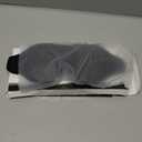 Weighted Eye Mask for Sleeping, 3D Contoured Sleep Mask Blackout with Adjustable Strap, Lash Extensions Sleep Mask for Travel, Migraine - Eye Cover Blindfold for Men Women (Black, 4.6oz)