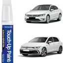 Pure White LC9A/0Q Touch Up Paint For Volkswagen Passat/Tiguan/Atlas, 2-in-1 Chips and Nicks Scratch Repair Pen