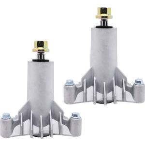 Spindle Assembly Replaces AYP 130794 128285 Husqvarna 532130794 Include 3 Mounting Bolts and Blade Mounting Bolt, fit for 36" 38" 42" Inch Riding Lawn Mower (2 Pack)