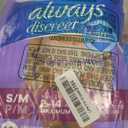 Always Discreet Maximum Protection Underwear, S/M, 19 Count