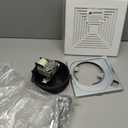 696N-R02 B Unit Bathroom Exhaust Fan Replacement 70 CFM 3.0 Sone Quiet Bathroom Fan Motor & Cover Kit, Fan Motor Replacement Fit 663-G/J/H, 670-G/J/H, 671-G/J/H, 688-G/J/H/K, 689-G/J/K, S97012026