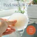 POPPY Nipple Covers | Pasties | Nipple Coverage for Women | Sticky bra | Adhesive bra | Strapless bra | Reusable | 1 pair (Beige)