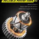Oktiger Upgraded Alternator for Ford Focus 2012 2013 2014 2015 2016 2017 2018 S Se Sel Titanium 2.0L, Fit for Ford Focus 2012-2018, L4 12V 150A Clockwise 4-Groove Pulley, OE BV6T-10300-EB
