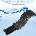 Wrist Ankle Weights for Women, Adjustable Ankle Weights Strength Training Silicone Bracelets Workout Wrist Ankle Weights for Men Women Yoga Running Dance Ankle Arm Leg Weights (2lb)