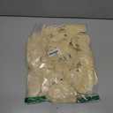 Ling's Moment Eucalyptus Garland for Table, 5.9ft White & Beige Fake Eucalyptus Wreaths with Willow, 2pcs Real Touch Leaf Garland for Wedding Centerpieces Arch Rehearsal Dinner Bridal Shower