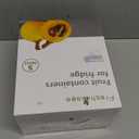 5 PCS Large Fruit Containers for Fridge - Leakproof Food Storage Containers with Removable Colander - Dishwasher & microwave safe Produce Containers Keep Fruits, Vegetables, Berry, Meat Fresh longer