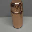Leathervine 100% Pure Copper Water Bottle for Drinking 64 oz with Lid| Leak Proof Ayurvedic Vessel to Support Digestion, Immunity | Lightweight, Eco-Friendly, Travel Use, Best Gift for Wellness Lovers