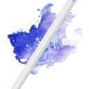 Stylus Pen for Touchscreen, Rechargeable Universal iPad Pen for Tablet, Digital Pens Fine Point Stylist Pen Compatible with Android, iOS, iPhone, iPad/iPad Mini/Pro/Air and More Tablet/Phone (White)