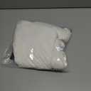 Goranbon Women's Off Shoulder Ribbed Knit Crop Sweaters Cute Wrap Long Sleeve Slim Pullover Jumper Tops (White)