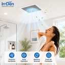 2 Pack 110 CFM Quiet Bathroom Exhaust Fan with Metal Housing
1.0 Sone Ceiling Mount Household Ventilation Fans, 4 Inch Duct Bath Fan, Ceiling Opening 7.5''x7.5'' - No Attic Access Needed