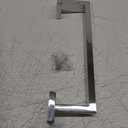 TocTen Bath Towel Rack - Square Base Thicken SUS304 Stainless Steel Towel Bar for Bathroom, Bathroom Accessories Towel Rod Heavy Duty Wall Mounted Towel Holder. (Chrome, 12)
