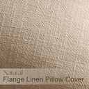 Pack of 4,Decorative Linen Soild Throw Pillow Covers Soft Accent Cushion Case Boho Farmhouse Neutral Pillowcase for Couch Sofa Bedroom Living Room Home Decor 12 x 20 Inch Brown
