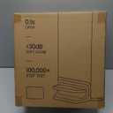 Cesun Small Bathroom Trash Can with Lid Soft Close, Step Pedal, 6 Liter / 1.6 Gallon Stainless Steel Garbage Can with Removable Inner Bucket, Anti-Fingerprint Finish (Matt Black)