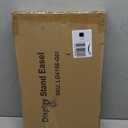 Display Easel, Metal Round Tube Scroll Vintage Gold Decorative Adjustable Floor Standing Easel with Chain Support, Perfect for Showcasing Pictures, Artwork, Picture Frame Wedding Sign Etc