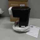 2-in-1 Single Serve Coffee Maker for K Cup Pods & Ground Coffee, 6 to 14 oz Brew Sizes, Compact Small Brewer with Dual Buttons, Adjustable Drip Tray for Travel Mugs, Silver