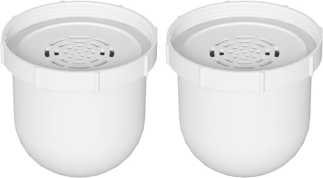Water Pitcher Replacement Filter Compatible with Clearly Filtered Water Filter Pitcher, 100-Gallon Long-Life, BPA Free 2 Pack