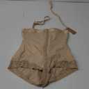 SHAPELLX Womens Shapewear Briefs Tummy Control Fajas Slimming Body Shaper Butt Lifting Panties Strapless Bodysuit Beige