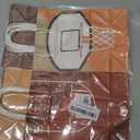 16 PCS Basketball Gift Bags with Handles for Basketball Birthday Party Supplies, Basketball Party Favor Bags Candy Treats Bags, Basketball Goodie Bags for Kids Boys Girls