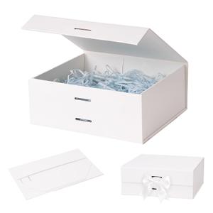  BIBIBLISSBABY Magnetic Gift Box with Lid, 12.9x9.9x4.8 Durable Wedding Gift Box, Perfect for Bridesmaid Proposals, Groomsman Gifts, Baby Announcements(Halloween, Christmas, Thanksgiving)