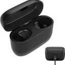 Threeeggs Charging Case for Jabra Elite 85t, Charger Station Charge Box Cradle for Jabra Elite 85t Earphones 700mAh, Black