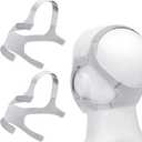 2Packs CPAP Headgear, 2Pack Replacement Headgear, Standard Mask Straps, Snugly Fit and Reduce Air Leaks, Frame and Clip Not Included, Great-Value Supplies by Medihealer.