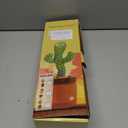 Emoin Dancing Talking Cactus Toy for Baby Boys Girls Gifts,Dancing Cactus Singing Mimicking Recording Repeating What You Say Baby Toys