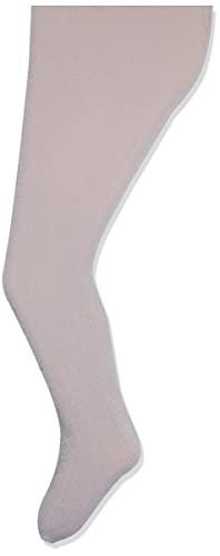 Jefferies Socks Girls 2-6x Sparkly Tights, Silver, 4-6 Years (1556)