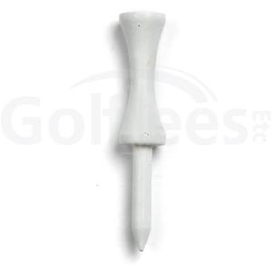 2 1/8" Step Down Tees - Pack of 100 (White)