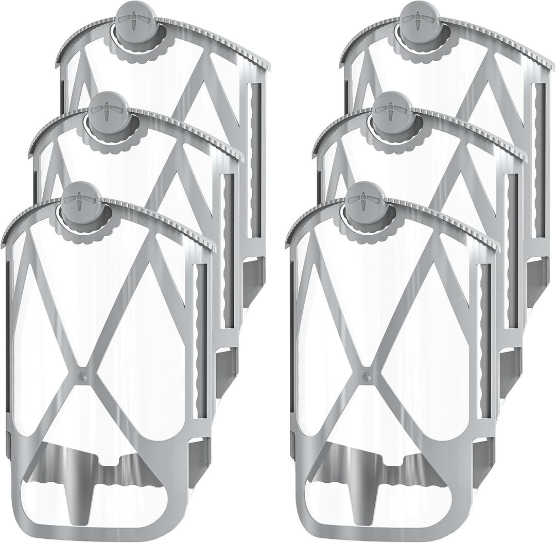 6 Pack Refill Cartridges, 2025 Upgraded High-Stick Refills, Compatible with ZEVOPlug-in Light M364 and Max, Easy to Replace