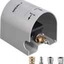 Tool Daily Pressure Washer Foot Valve for Sewer Jetter Kit, as Power Washer Ball Valve, 4000 PSI