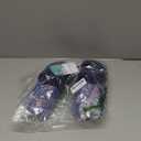 Disney Stitch Clogs for Women Winter Fleece Lining Warm Slip On Sandals Outdoor Garden Shoes with Strap Gifts for Women (8.5-9, Navy)