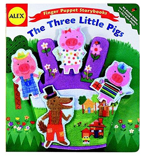 Alex Toys Finger Puppet Storybooks: The Three Little Pigs