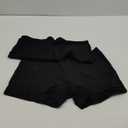 Women's Short Panties 3Pack , Black ,Size XL