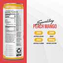 Cellucor C4 Smart Energy Drink Boost Focus and Energy with Zero Sugar, Natural Energy, and Nootropics - 200mg Caffeine - Peach Mango (12oz Pack of 12)