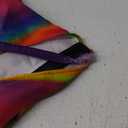 Abstract Rainbow Apron 33.4''x27.5'',with 2 Pocket Extra Long Waist Tie Adjustable Shoulder Straps Apron for Home Kitchen Cooking WQXPMN73