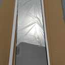 58"x19"Floor Mirror Full Length,Arched Full Length Mirror with Stand,Full Body Mirror,Hanging or Large Leaning for Bedroom Living Room Black