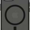 OtterBox Symmetry Series Soft Touch for MagSafe for iPhone 15, iPhone 14 & iPhone 13 - Dark Echo (Black), Sleek Rubber Design, Smooth Finish, Camera Bumpers, and Protective Screen Lip