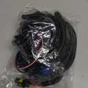 H11 H8 Fog Light Wiring Harness for J'eep 2009-2018 Wrangler JK w/OEM Style ON/Off Switch Kit & 40A 4-Pin Relay Fog Lamps Socket Wire Connector for LED Fog Driving Lights