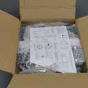 futxnziey Outdoor Wall Lights 4 Packs, Integrated LED Up Down Lights, Modern Black Outdoor Wall Light with Dusk to Dawn Sensor Aluminum Exterior Wall Light for Porch Patio Door