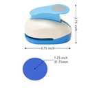1.25 Inch Circle Punch 31.75mm Circular Cutter Tool Circle Hole Punch Handmade Paper Craft Lever Punches for Paper Crafts DIY Handmade Crafting Scrapbooking,Cardstock,Greeting Cards Arts Fun Projects