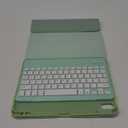 Compatible for iPad Air 11-inch/ 10.9" Air 5th 4th Generation Case with Keyboard - Backlit Detachable, Folio Cover with Pencil Holder for iPad Air 11 Inch M3/M2, Air 5/ Air 4 (Green)