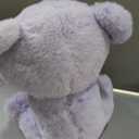 Holiday Home 10-Inch Plush Bear with Keychain - Purple