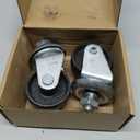 Floor Jack Caster Wheels for 4 Ton Floor Jack,16mm Stem Floor Jacks Casters, Pack of 2