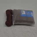 4 Roll Natural Brazilian Wool Hair Yarn Hair for Jumbo Braids Braiding Hair for Soft Locs Faux Locs Goddess Locs Hair Extension Senegalese Twist Crochet Hair for Black Women(Brown,4Roll)