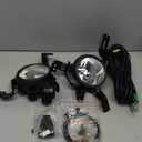 RP Remarkable Power CRV Fog Light 2007 2008-2009, Fog Light for 2007 2008 2009 CRV EX/EX-L/LX Fog Lamp Kit with Universal Wiring Harness& Switch Clear Lens Halogen Bulbs for 07-09 CRV FL7032