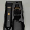 Electric Razor for Men, IPX7 Waterproof Versatile Shaver for Temple, Groin, Nose, Ear Hairs, Beard, Body Hair Trimmer for Men, Painless Grooming Kit with 2 Replaceable Ceramic Blade Heads