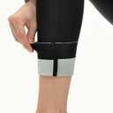 Warm Leggings for Women Winter Fleece Lined Windproof Full Length Legging for Cold Weather Thermal Velvet Shapewear Pants (Black, L)