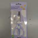 Premium Stainless Steel Portable Baby Food Safety Scissors, Detachable Feeding Shears for Toddlers Infant Kids Food Cutting Meats Noodles Vegetables with Protactive Cover