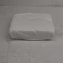 EMME Muslin Cotton Duvet Cover Set Cream White Queen Size Linen Like Soft Breathable Lightweight Summer Comforter Cover Set with Zipper Closure (Cream White, Queen, 90"x90")